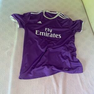 Adidas Kids Purple Sports Shirt